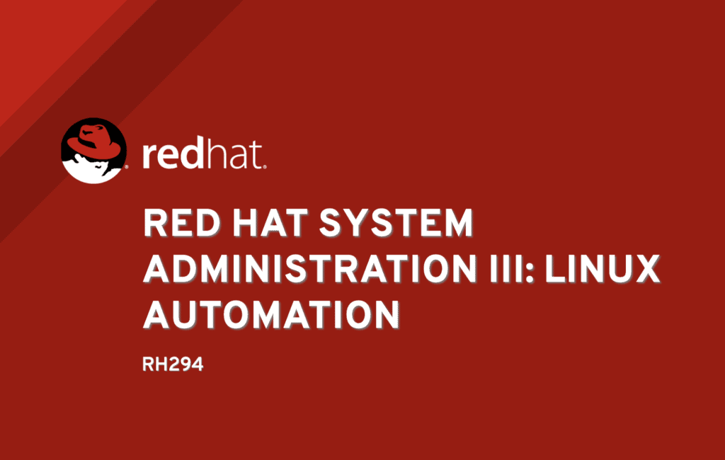 Red hat System Administration III Ansible